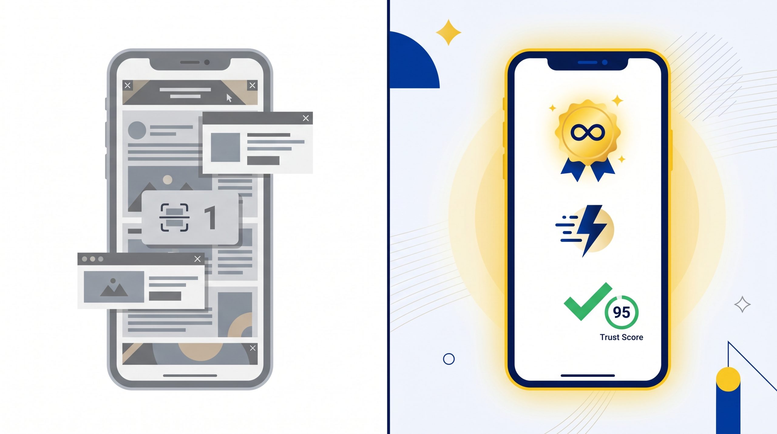 Free version with ads vs clean Premium experience